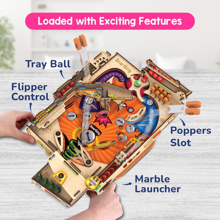 DIY Pinball Machine I Global Award Winning Game Ages 8-99 Years