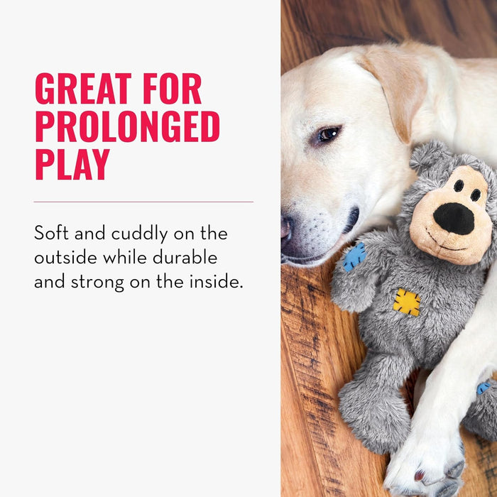 Wild Knots Bear, Knotted Rope Plush Toy, for Medium/Large Dogs