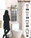 Towel Racks for Bathroom 31inch Wall Mounted Towel Rack,Floating Shelf with Wood Plank,Towel Storage for Bathroom can Ho