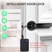 Fingerprint Door Lock Biometric Door Knob with Keypad Keyless Entry, Door Locks for Bedrooms, Home Hotel Office Apartment Black