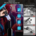Electric Wine Opener with Charging Base, Cordless Electric Wine Bottle Opener with 2-in-1 Aerator &Pourer, Foil Cutter, 