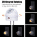 Plug-in LED Night Light Dusk to Dawn Sensor Warm White 4 Pack