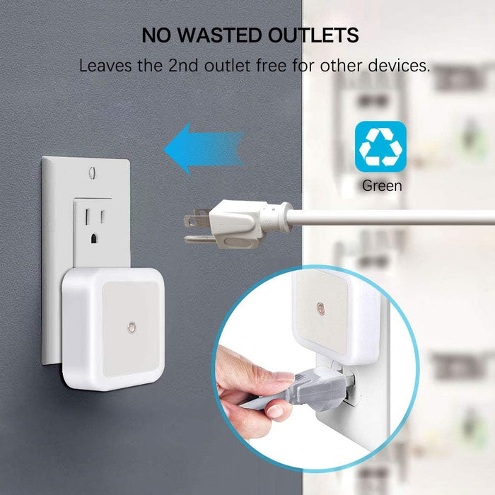 Night Light, Night Lights Plug into Wall 8-Pack, Nightlight Plug in Night Light, Dusk to Dawn Night Lamp Led (Soft White)