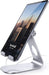 iPad Stand Adjustable Tablet Holder, Sturdy Aluminum, Multi-Angle