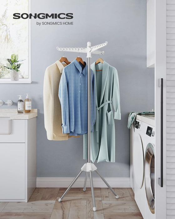 Clothes Drying Rack, 61.6-Inch Drying Rack, 3 Rotatable Arms