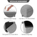 Folding Storage Ottoman Cube Space-Saving Storage Toy Box Foot Rest Stool Seat 11.8"