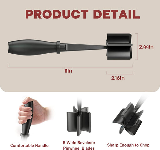 Meat Chopper Hamburger Grinder, Kitchen Smasher for Ground Beef