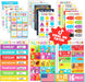 16 Laminated Toddler Learning Posters 1-3 for Preschool Classroom Decor