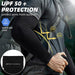 UV Sun Protection Arm Sleeves, UPF 50 Sports Cooling Arm Compression Sleeves for Men Women Teenager