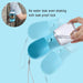 Dog Water Bottle Portable with Food Container & Filter for Travel