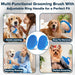 6PCS Grooming & Bath Supplies for Dogs, Cats | Dog Washing Gloves | Dog Bath Brush | Dog Shower Brush | Pet Grooming Glo