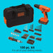 BLACK+DECKER 20V MAX* POWERCONNECT Cordless Drill Driver Kit with Drill Bit Set and Sockets, 100 pc. Tool Kit for Home, 