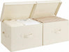Fabric Storage Bins with Lids, Closet Storage Bins