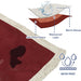 Waterproof Reversible Pet Blanket for Dogs and Cats