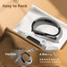 Reading Light,Bendable Neck Light,80-hr Rechargeable Book Light