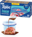 Gallon Freezer Bags, Food Storage, Stand-Up Bottom, 66 Count