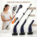 LIVINGPRO Electric Spin Scrubber, Cordless Cleaning Brush with Long Handle