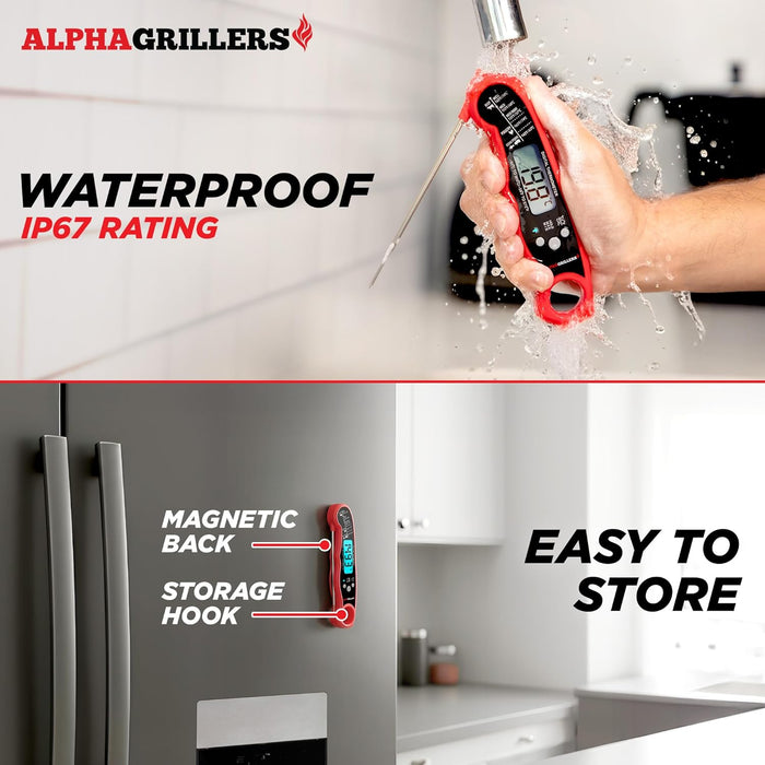 Instant Read Meat Thermometer Digital, Cooking, Food, Grill
