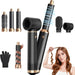 5 in 1 Blow Dryer Brush, Upgrade Hair Dryer Brush Air Curler Air Curl Wrap