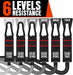 Heavy Resistance Bands for Working Out, 300LBS Exercise Bands with Handles