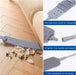 Retractable Gap Dust Cleaner Cleaning Tools with 2 Microfiber Dusting Cloths Long Handle 60inches Washable and Retractable Duster Brush for Cleaning Under Appliances Furniture Couch Fridge