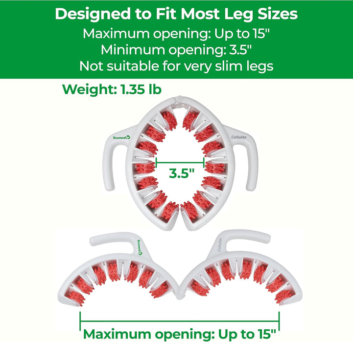 Cellulite Manual Massager Roller for Thighs and Buttocks