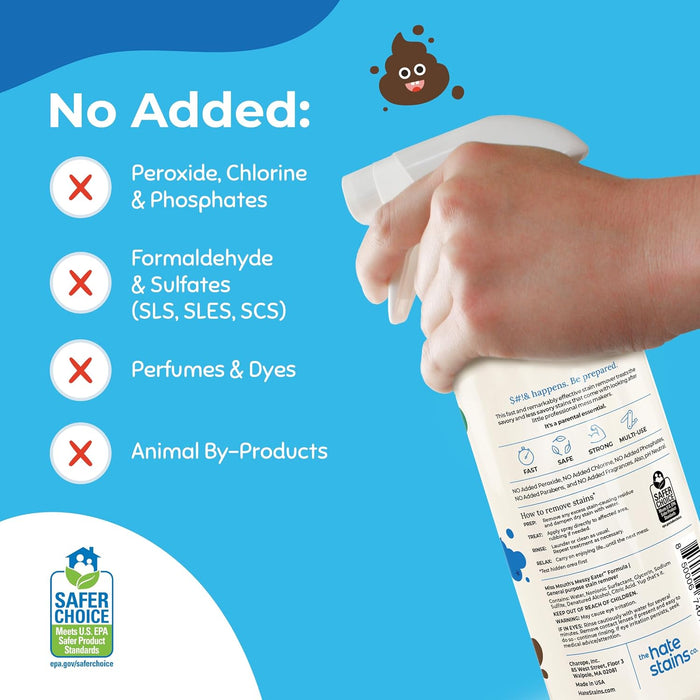 Messy Eater Stain Treater Spray, Laundry Stain Remover, 16 Oz