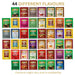 Tea Bag Sampler Assortment, Variety Pack (44 Count), 44 Unique Flavours for Tea Lovers: Women, Men, Couples, Family, Fri