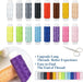 Sewing Kit Basic for Adults, 87 Pcs Sewing Kit with Needle and Thread, Sewing Supplies Portable Travel Emergency Repair 