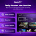 40-Inch Class A4 Series FHD 1080p Smart Roku TV with Alexa Compatibility (40A4NR) - Dolby Audio, Slim Bezel Design, Google Assistant