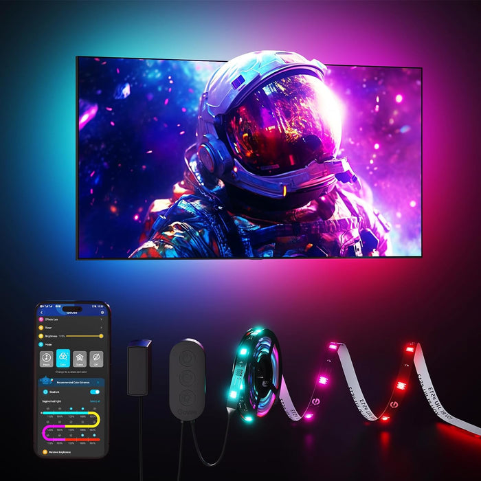 Govee Smart TV LED Backlight Strip, RGBIC for 40-50inch TVs