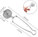 Snap Ball Tea Strainer, 3 Pack Stainless Steel Tea Infuser Filter with Handle for Loose Leaf Tea, Spices, Seasonings