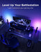 Govee Smart Light Bar, RGBICWW TV Lights for Living Room, Gaming, Black