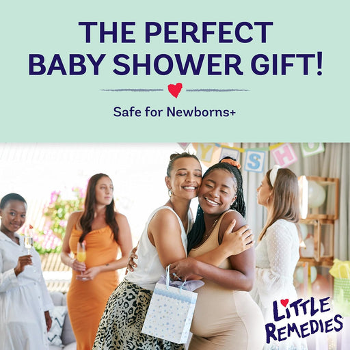New Baby Essentials Kit with Saline Nasal Spray, Diaper Rash Cream, Gas Relief Drops, Gripe Water & More, Safe for Newbo
