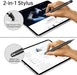 Stylus(5 Pcs),2-in-1 Stylus Pen for Touchscreen,Capacitive Stylus