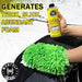 Complete Car Wash Cleaning Kit, Car Interior Detailing Kit with Car Wash Soap, Interior Detailing Cleaner, Wheel Cleaner, Wheel Brush, Dying Towel, for Cars Trucks RVs SUVs