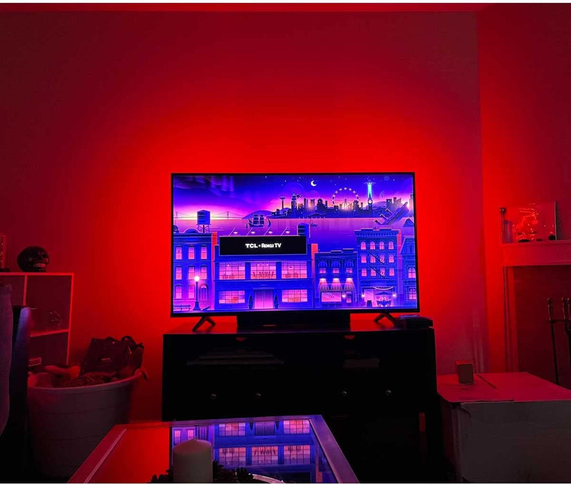 USB Powered RGB LED Strip Lights for 50 55 Inches TV Backlights Kit