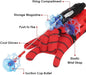 Spider Web Shooters with Glove for Kids Cosplay Party Favor