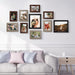 Picture Frames Collage Wall Decor 10-Pack, Gallery Wall Frame Set with 8x10 5x7 4x6 Frames in 3 Different Finishes