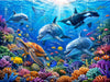 1000 Piece Puzzle for Adults - Underwater World Jigsaw Puzzles 1000 Pieces with Letters on Back, Birthday and Barious Ho