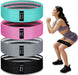 Resistance Bands for Working Out, 4 Levels Exercise Bands for Women & Men, Elastic Workout Band for Physical Therapy, Fa