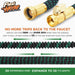 with 8 Function Nozzle, 50FT - Lightweight Expandable Garden Hose, No-Kink Flexibility, 3/4 Inch Solid Brass Fittings an