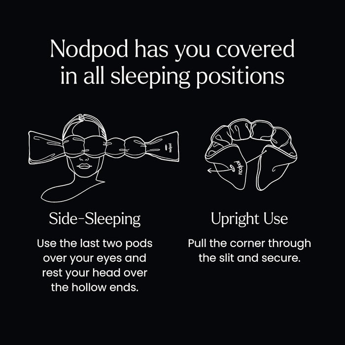 Patented Gentle Pressure Sleep Mask, Weighted Eye Mask