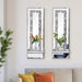 Mirrored Wall Candle Sconces Holder Set of 2, Wall Decor Living Room