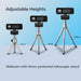 4K Webcam with Tripod, PC Ultra HD Web Camera with Microphone, PDAF Autofocus,Privacy Cover,USB A & USB C Adapter, Plug 