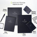 Core Reusable Smart Notebook, Executive Size 6x8.8, Grey