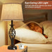 Table Lamp for Bedroom Set of 2 with USB C+A Ports,Modern Night Stand Lamps