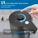 Automatic Soap Dispenser Touchless,15-Level,Kitchen Bathroom Black