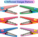 - Craft Scissors Decorative Edge, 6 Pack, Bright Zig Zag Scissors