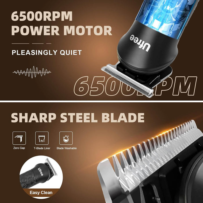 7-in-1 Beard Trimmer for Men, Electric Razor Shaver, Men Grooming Kit